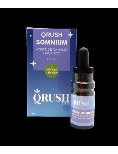 ACEITE QRUSH SOMNIUM 26%CBD...